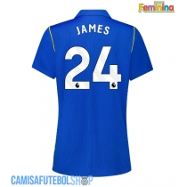 Camisa de time de futebol Chelsea Reece James #24 Replicas 1º Equipamento Feminina 2026-27 Manga Curta